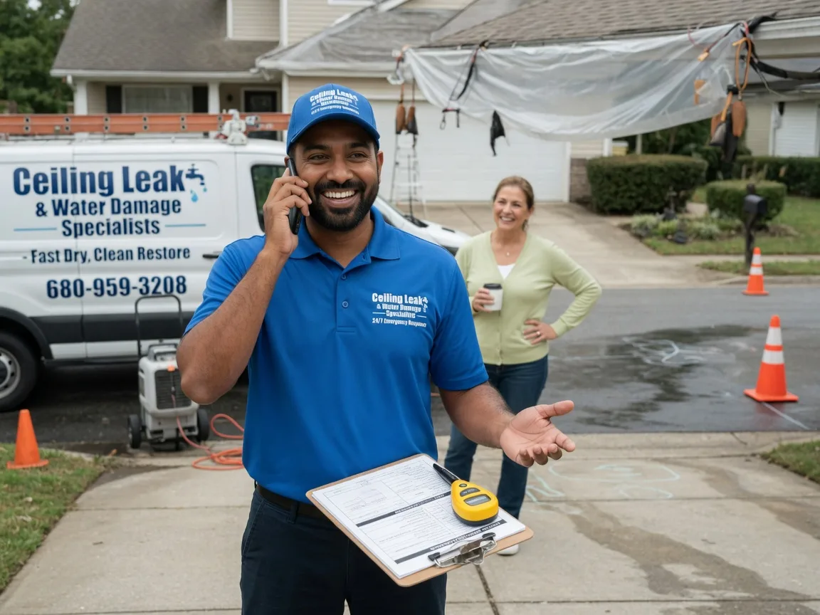 Ceiling Leak Cleanup Osceola, AR FAQs